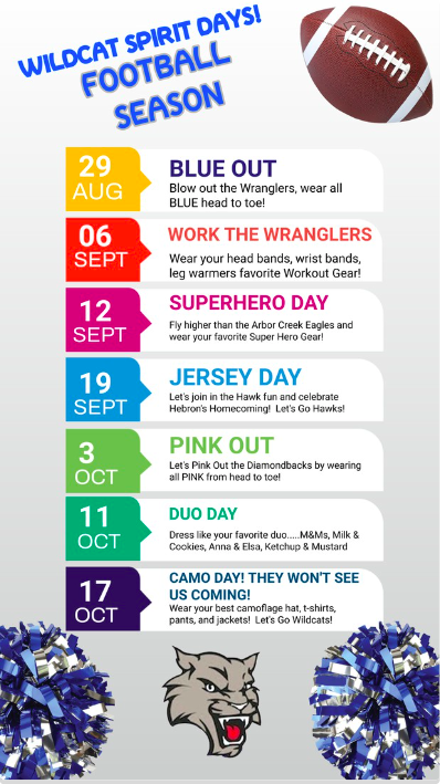  Spirit Days